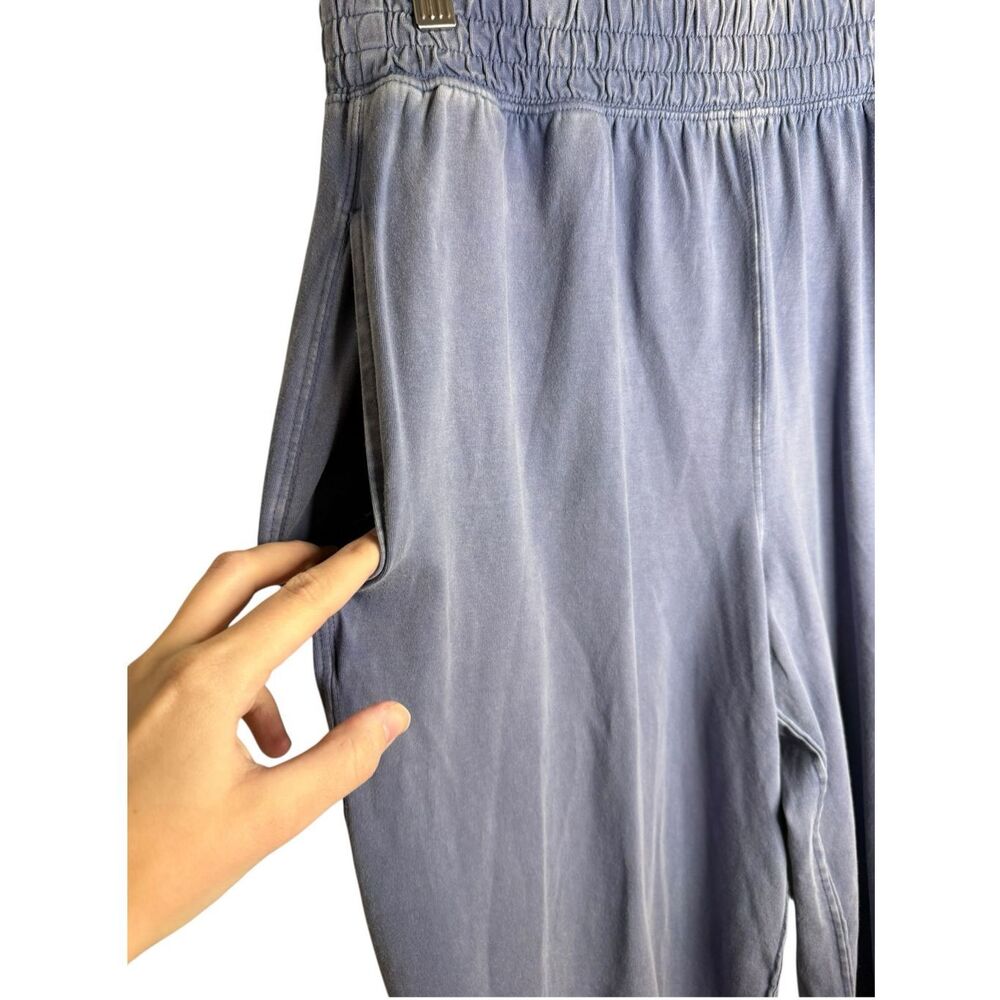 Free People Movement Hot Shot Logo Crossover 2-Piece Set Blue Indigo Size Large - Picture 9 of 11